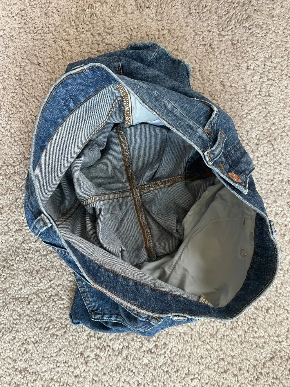 J. Crew Denim High-Rise Frayed 3.75